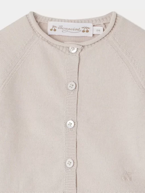 Newborn & Baby Bonpoint Sweaters And Cardigans | Fadi Cardigan Alabaster White