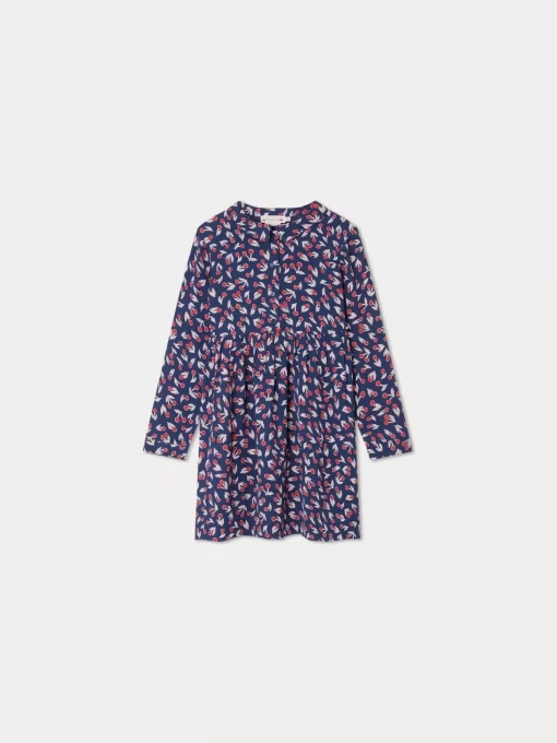Child Bonpoint Dresses | Fantine Dress Navy