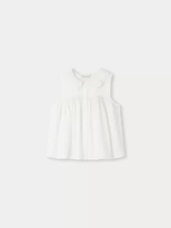 Child Bonpoint Tops | Faye Blouse Milk White