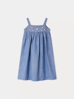 Child Bonpoint Dresses | Fedora Dress Blue
