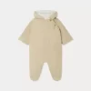 Newborn & Baby Bonpoint Outerwear | Fevrier Racing Suit Sand