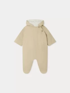 Newborn & Baby Bonpoint Outerwear | Fevrier Racing Suit Sand