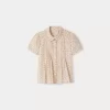 Child Bonpoint Tops | Fiammetta Blouse Beige