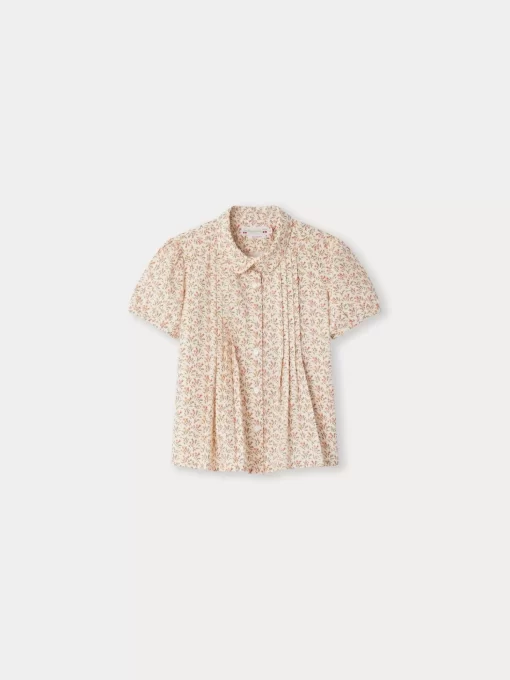 Child Bonpoint Tops | Fiammetta Blouse Beige