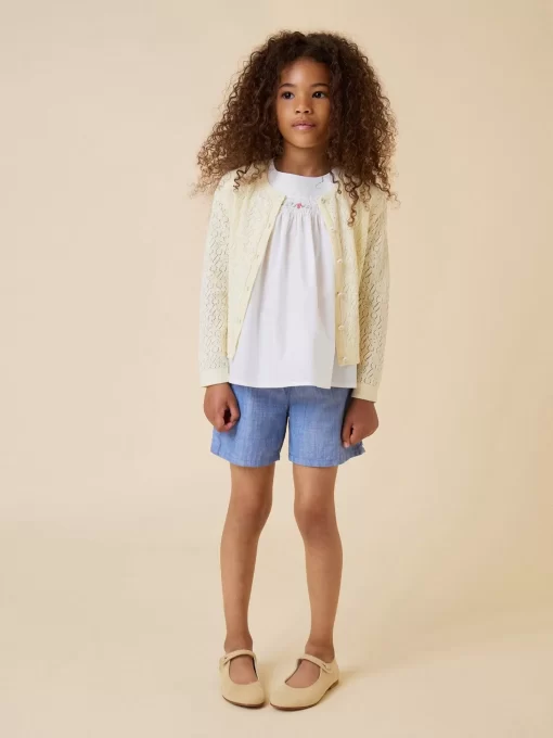 Child Bonpoint Tops | Fillys Blouse Milk White