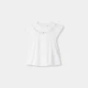 Child Bonpoint Tops | Fillys Blouse Milk White
