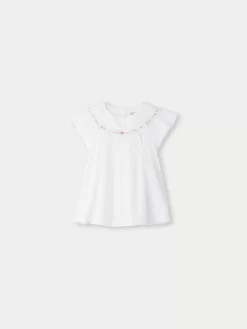 Child Bonpoint Tops | Fillys Blouse Milk White