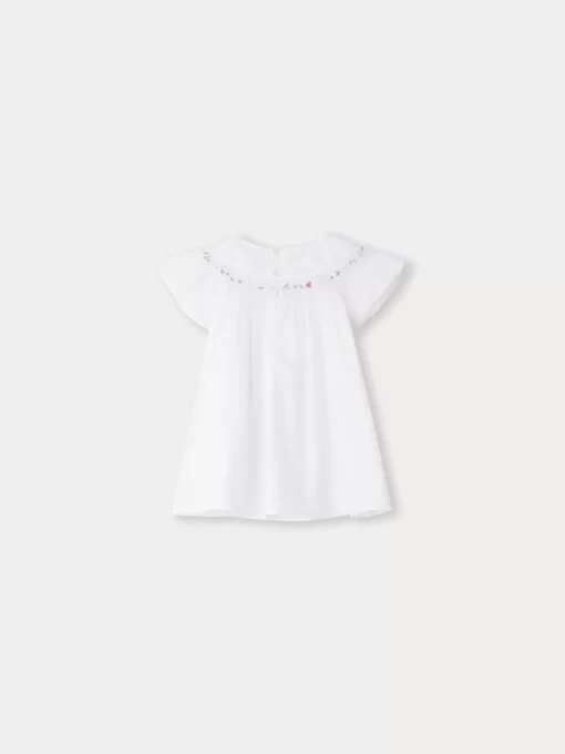 Child Bonpoint Tops | Fillys Blouse Milk White