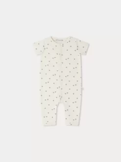Newborn & Baby Bonpoint Onesies And Pajamas | Finoli Romper Northern Blue