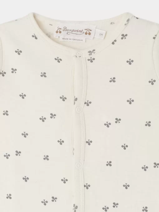 Newborn & Baby Bonpoint Onesies And Pajamas | Finoli Romper Northern Blue