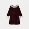 Child Bonpoint Dresses | Flavie Dress Burgundy