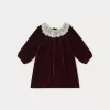 Newborn & Baby Bonpoint Dresses | Flavili Dress Burgundy