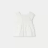 Child Bonpoint Tops | Flower Blouse Milk White