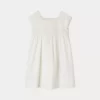 Child Bonpoint Dresses | Framboise Dress Milk White
