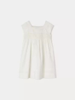 Child Bonpoint Dresses | Framboise Dress Milk White