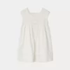 Child Bonpoint Dresses | Framboise Dress Milk White