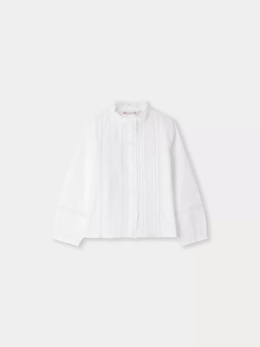 Child Bonpoint Tops | Freedom Shirt Milk White
