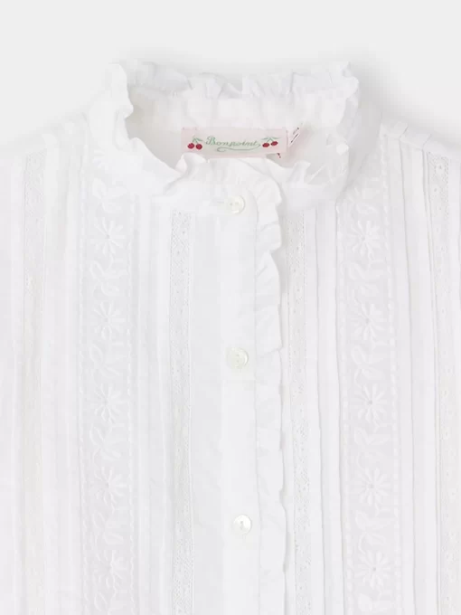 Child Bonpoint Tops | Freedom Shirt Milk White