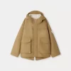 Child Bonpoint Coats And Outerwear | Frisky Parka Caramel