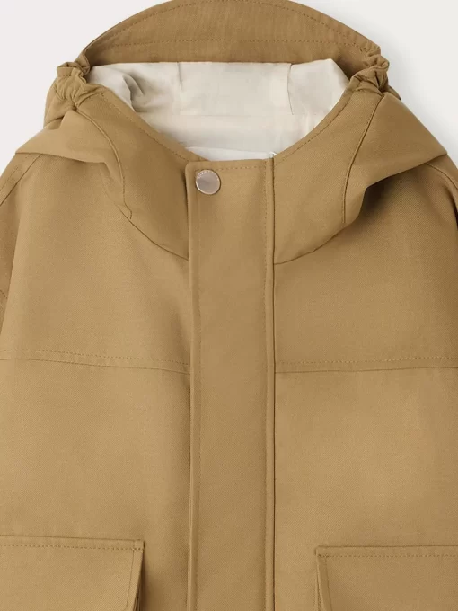 Child Bonpoint Coats And Outerwear | Frisky Parka Caramel