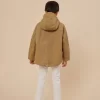 Child Bonpoint Coats And Outerwear | Frisky Parka Caramel