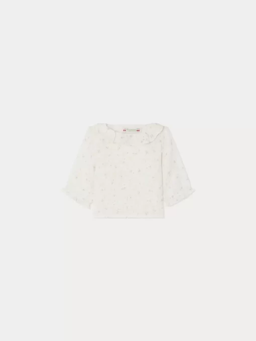 Newborn & Baby Bonpoint Tops | Ganiti Blouse Aqua Blue