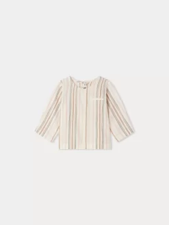 Newborn & Baby Bonpoint Tops | Gaugin Tunic Multicolored Stripes