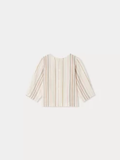 Newborn & Baby Bonpoint Tops | Gaugin Tunic Multicolored Stripes