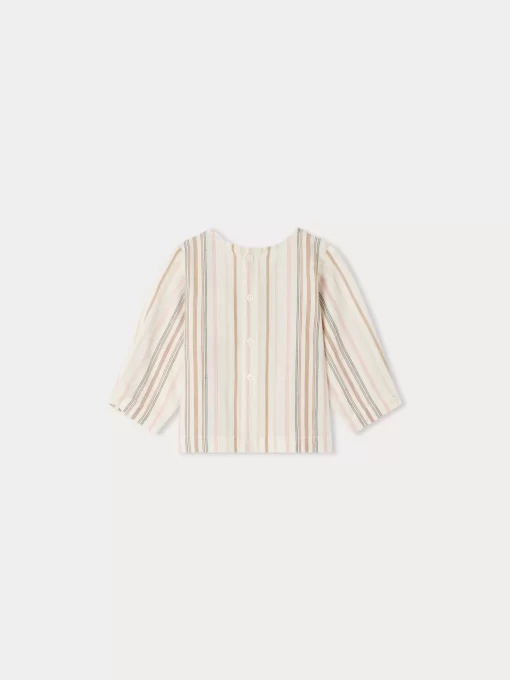 Newborn & Baby Bonpoint Tops | Gaugin Tunic Multicolored Stripes