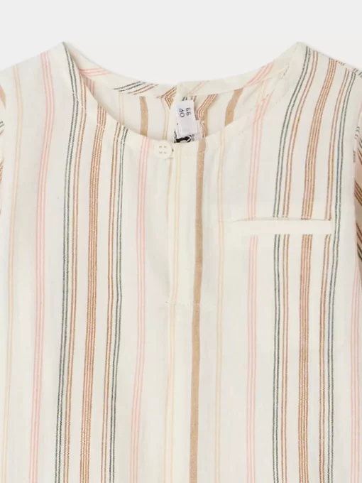 Newborn & Baby Bonpoint Tops | Gaugin Tunic Multicolored Stripes