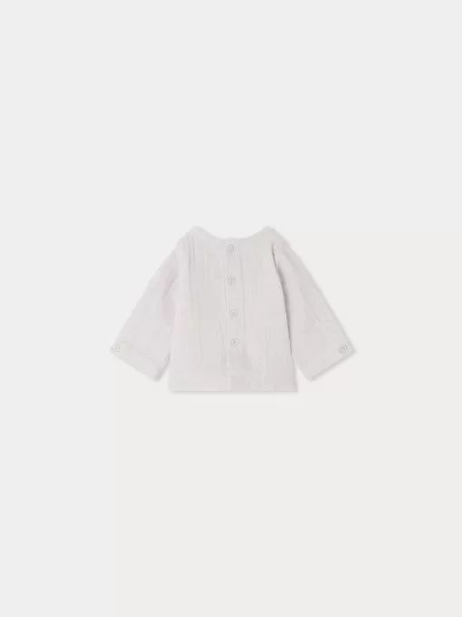 Newborn & Baby Bonpoint Tops | Gauguin Tunic Gray Blue
