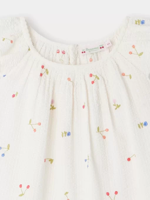 Child Bonpoint Tops | Genia Blouse Milk White