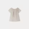 Child Bonpoint Tops | Grenade Smocked Blouse Pink