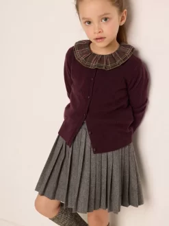 Child Bonpoint Skirts | Jais Skirt Dark Heathered Gray
