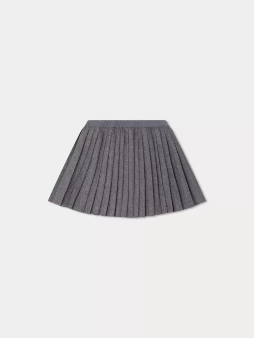 Child Bonpoint Skirts | Jais Skirt Dark Heathered Gray