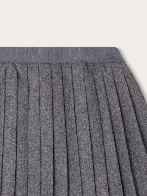 Child Bonpoint Skirts | Jais Skirt Dark Heathered Gray