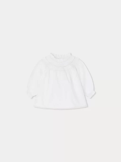 Newborn & Baby Bonpoint Tops | Jelexi Blouse Milk White