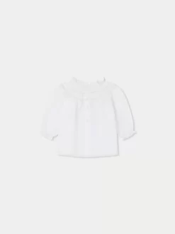 Newborn & Baby Bonpoint Tops | Jelexi Blouse Milk White