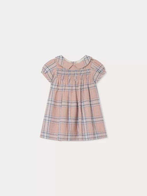 Newborn & Baby Bonpoint Dresses | Joyeuse Smocked Dress Pink Blush