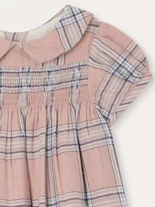Newborn & Baby Bonpoint Dresses | Joyeuse Smocked Dress Pink Blush
