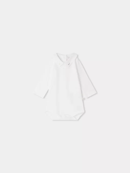 Newborn & Baby Bonpoint Onesies And Pajamas | Juillet Bodysuit Vanilla