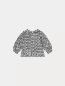 Newborn & Baby Bonpoint Tops | Julietti Smocked Blouse Navy