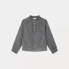 Child Bonpoint Tops | Juna Blouse Slate Grey