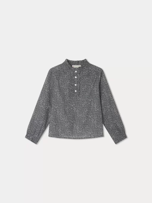 Child Bonpoint Tops | Juna Blouse Slate Grey