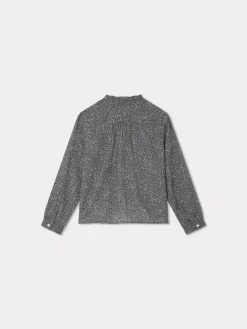 Child Bonpoint Tops | Juna Blouse Slate Grey
