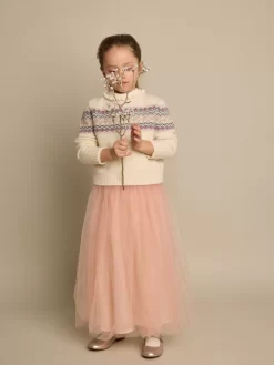 Child Bonpoint Skirts | Jupe Panice Rose Fard