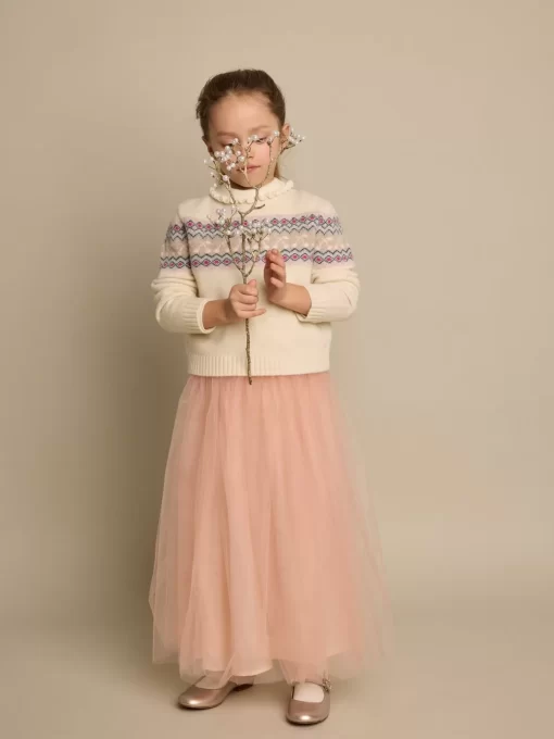 Child Bonpoint Skirts | Jupe Panice Rose Fard
