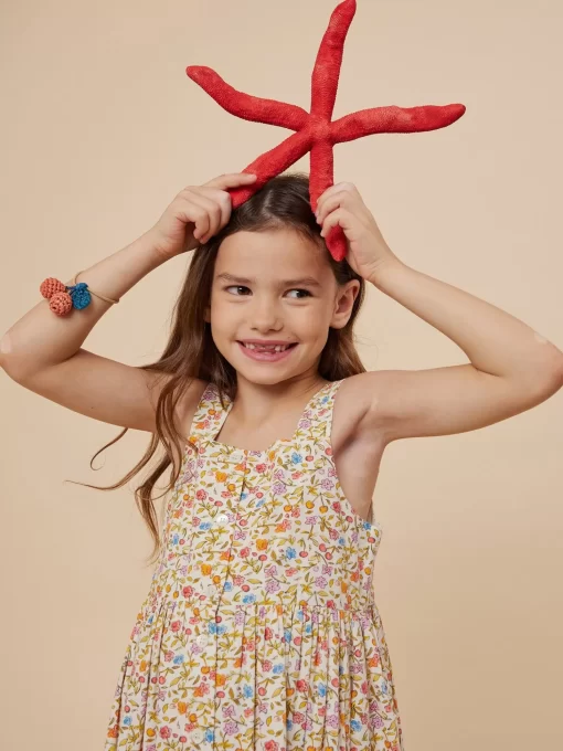 Child Bonpoint Dresses | Laly Dress Orange