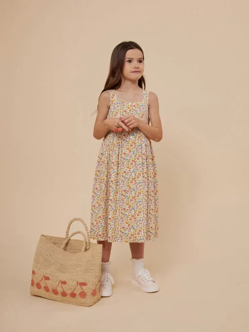 Child Bonpoint Dresses | Laly Dress Orange