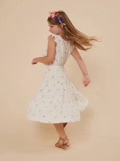 Child Bonpoint Skirts | Lise Skirt Milk White